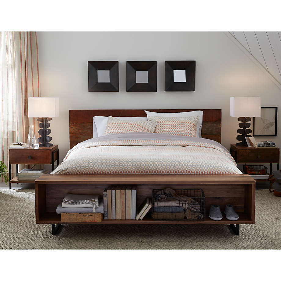 Carlie bed best sale crate and barrel