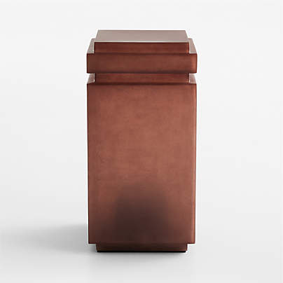 Auberge Poly Resin and Glass Fiber 11" Drink Table