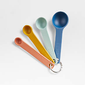 Flour Shop Rainbow Measuring Cups and Spoons