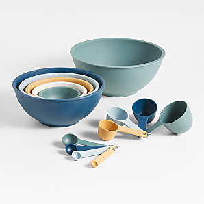 Glass Nesting Bowl 10-Piece Set | Crate & Barrel