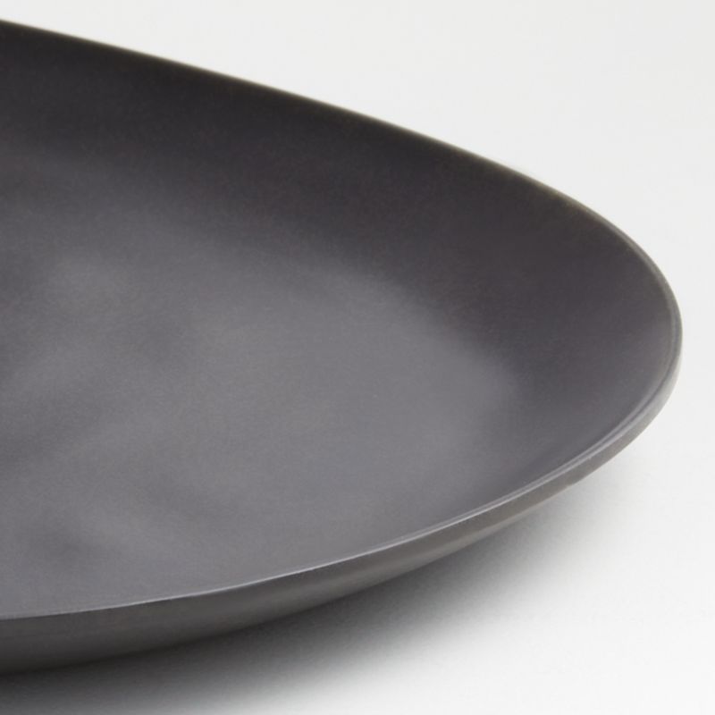 Audley Dark Grey Bamboo Melamine Serving Platter - image 4 of 6