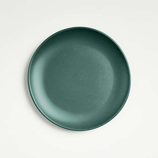 Audley Teal Bamboo and Melamine Salad Plate