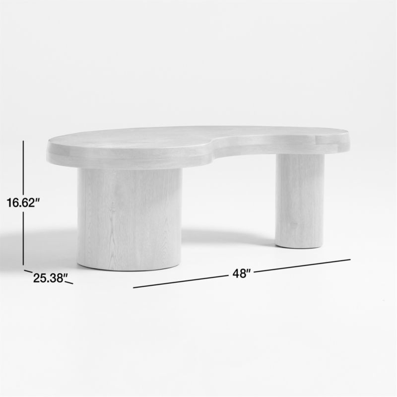 Augie Brown Oak Wood Nesting Coffee Tables by Jake Arnold