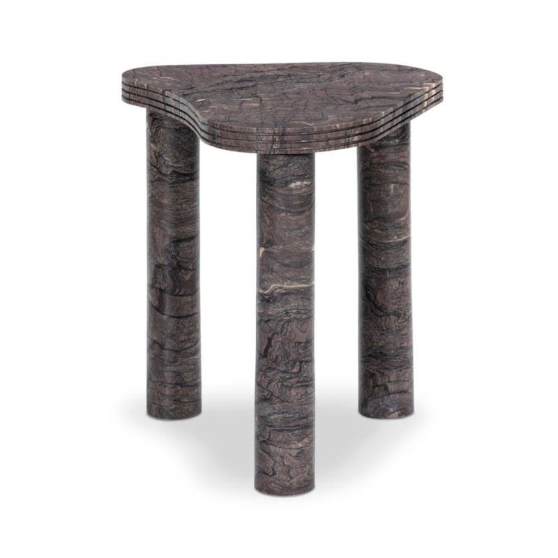 Aurel Marble 24" End Table - image 4 of 7