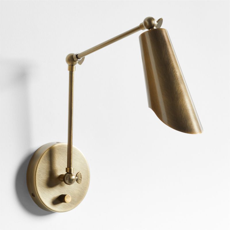 Aurelia Metal Articulating Wall Sconce Light - image 3 of 9