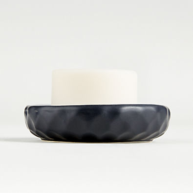 View Aurelia Round Matte Black Soap Dish details
