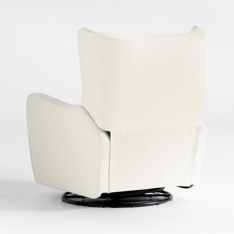 Aurora Cream Nursery Power Recliner Chair with Metal Base - image 4 of 9