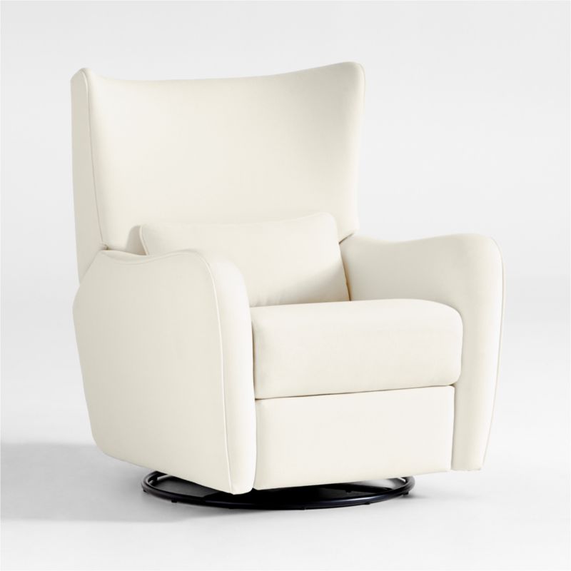 Aurora Cream Nursery Power Recliner Chair with Metal Base - image 0 of 9