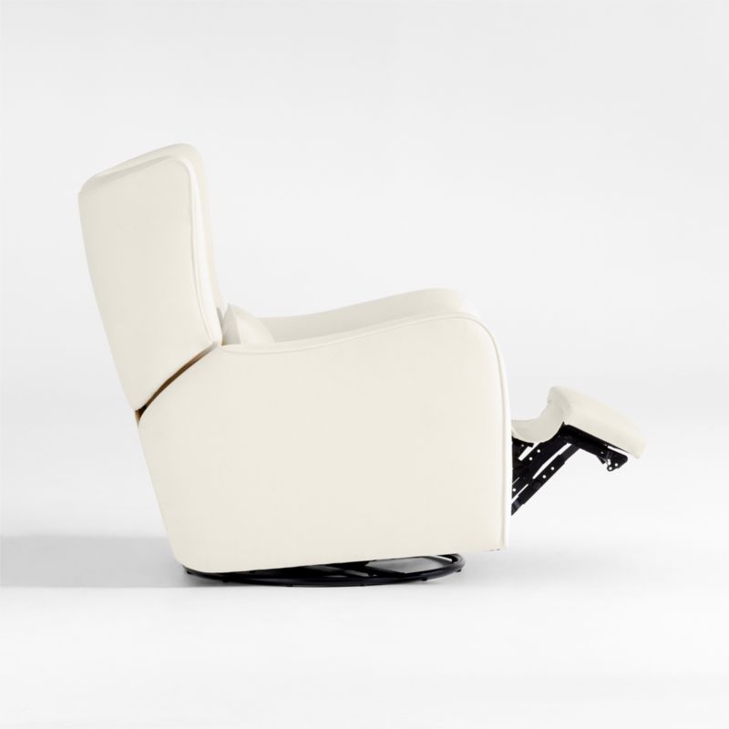 Aurora Cream Nursery Power Recliner Chair with Metal Base - image 5 of 9