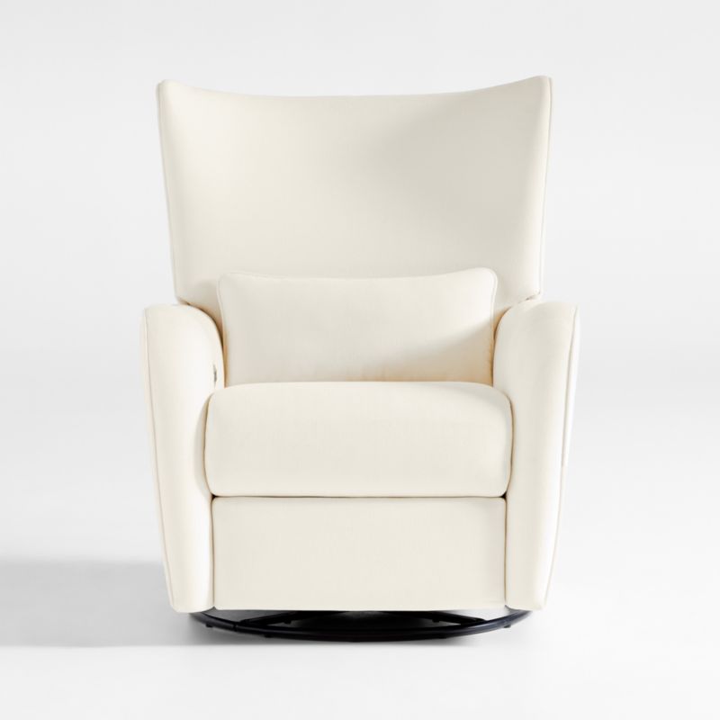 Aurora Cream Nursery Power Recliner Chair with Metal Base - image 2 of 9