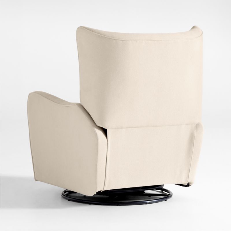 Aurora Natural Nursery Power Recliner Chair with Night-Light, Electronic Control and USB with Metal Base - image 4 of 8