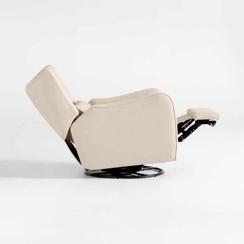 Aurora Natural Nursery Power Recliner Chair with Night-Light, Electronic Control and USB with Metal Base - image 3 of 8