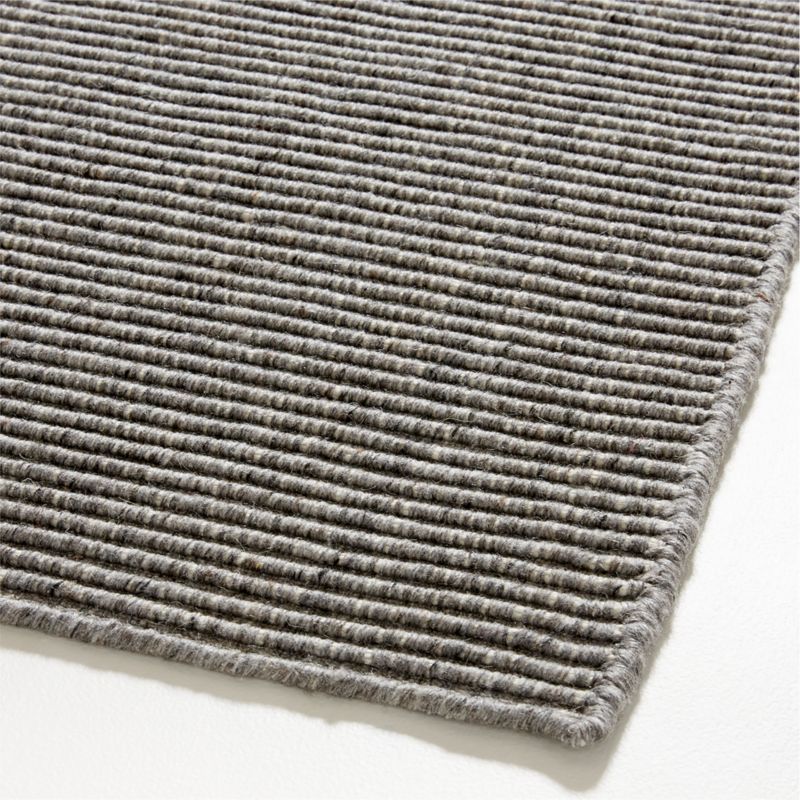 Austin Performance Handwoven Grey Area Rug 9'x12' - image 4 of 5