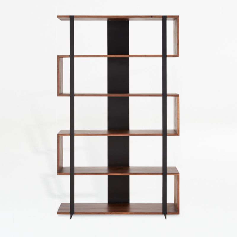 Crate&Barrel Floating Clear Acrylic Bookcase/Shelf