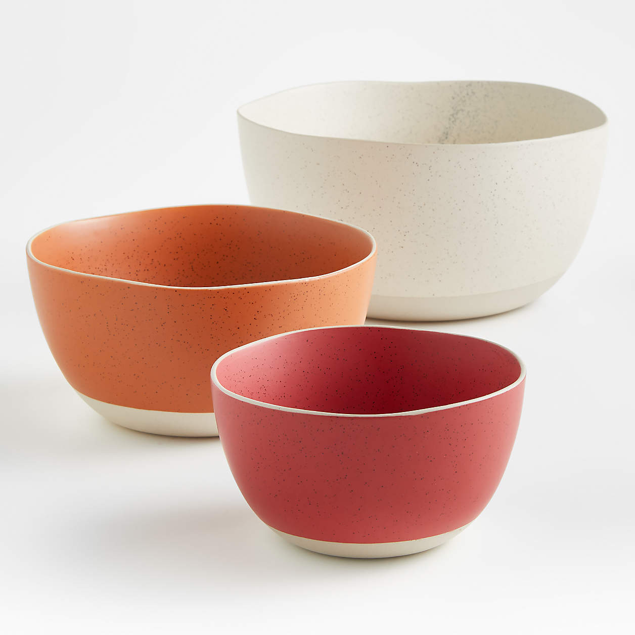 Autumn Harvest Terracotta Bowls, Set of 3