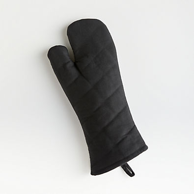 View Long Black Oven Mitt details