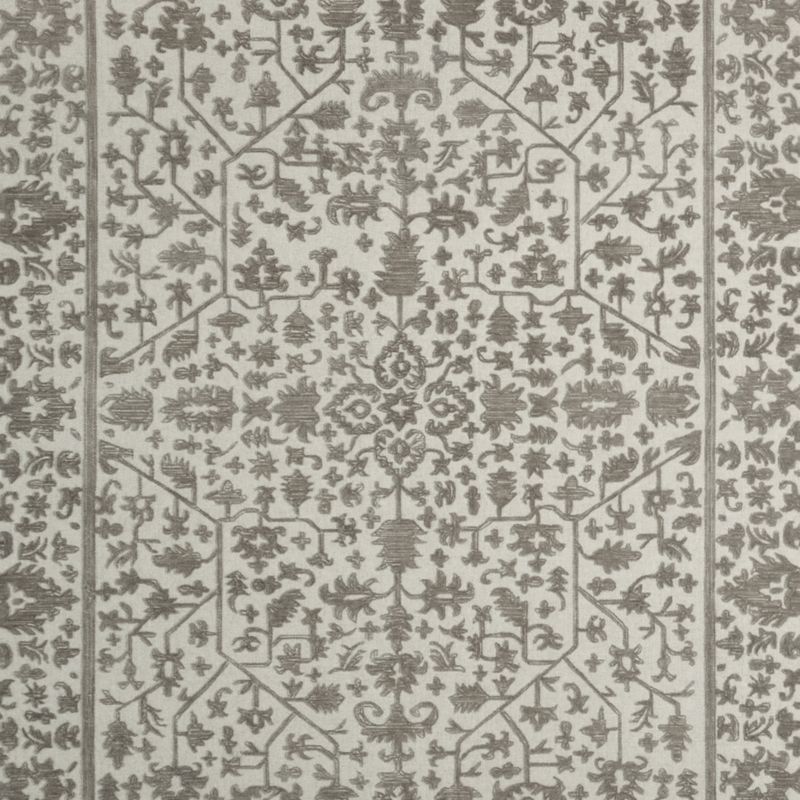 Avalon Wool Hand-Knotted Taupe Brown Rug Swatch 12"x18" - image 0 of 4