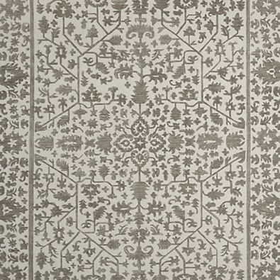 View Avalon Wool Hand-Tufted Taupe Brown Area Rug 9'x12' details