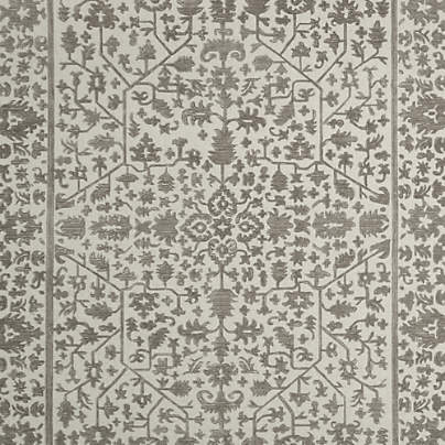 Avalon Wool Hand-Knotted Taupe Brown Area Rug 8'x10'