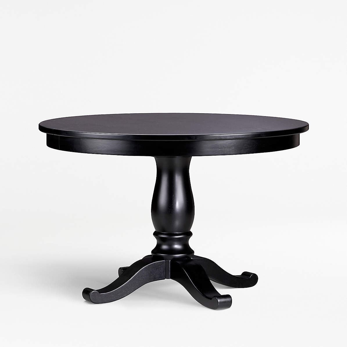 Small Black Round Dining Table Off 53, Small Round Black Table