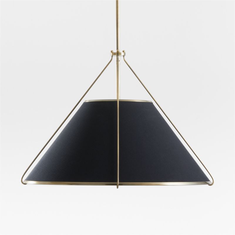 Remi Black Conical Pendant Light - image 3 of 7