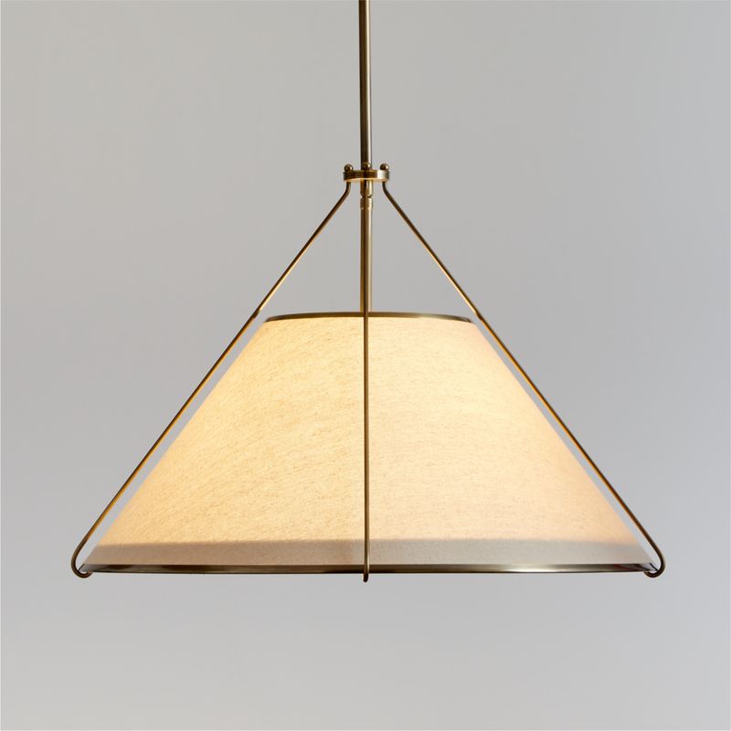 Remi Natural Conical Pendant Light - image 0 of 11