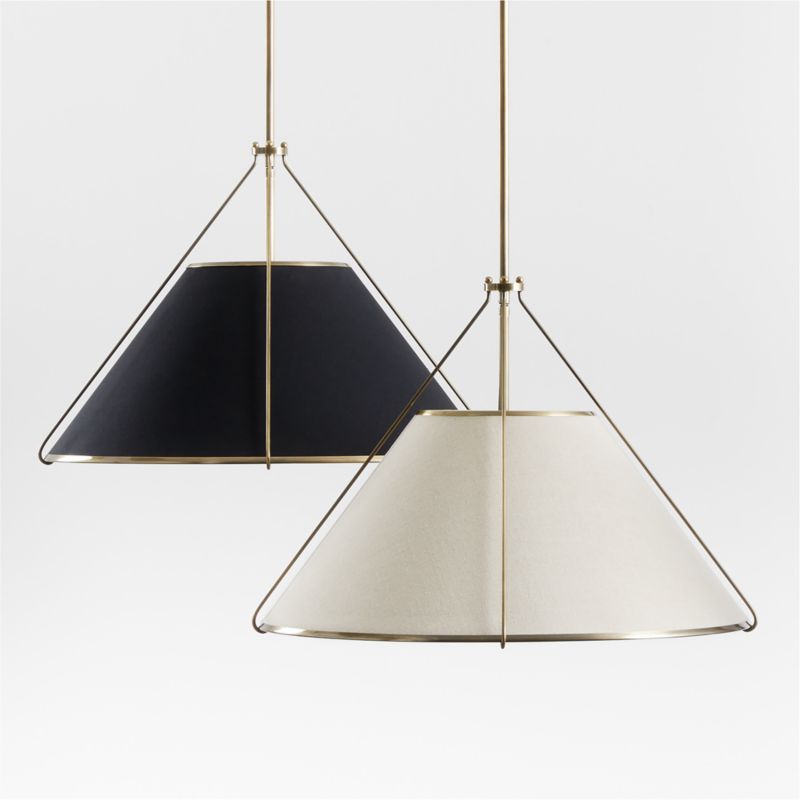 Remi Black Conical Pendant Light - image 5 of 7