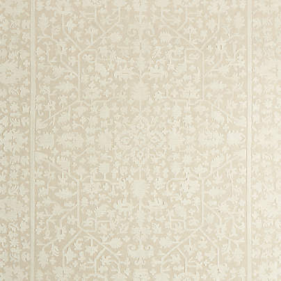 Avalon Wool Hand-Tufted Taupe Area Rug 10'x14'