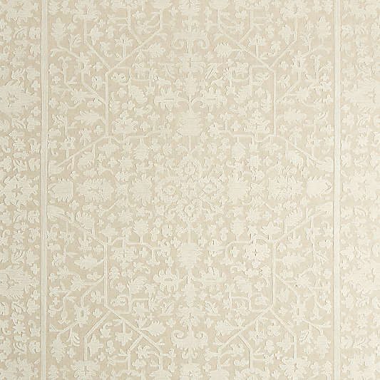 Avalon Wool Hand-Knotted Taupe Area Rug