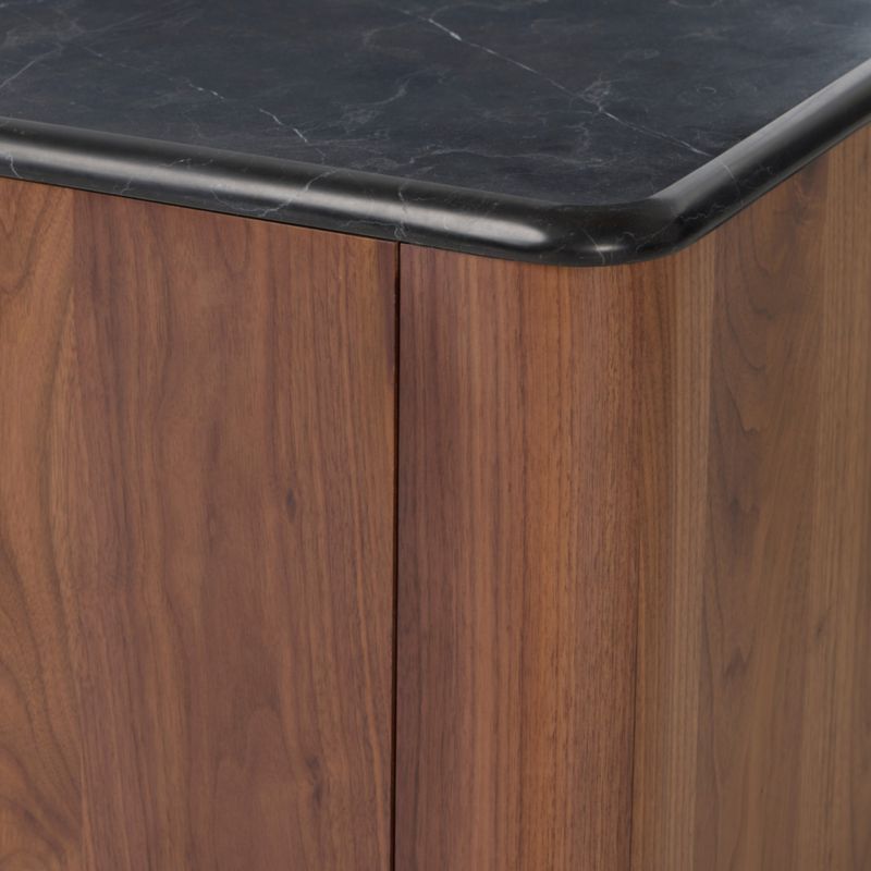 Aven 45" Walnut Entryway Cabinet with Marble Top - image 6 of 8