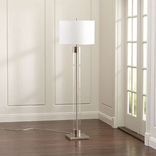 Avenue Nickel Floor Lamp