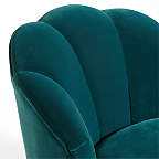 View Avery Emerald Velvet Nursery Swivel Chair - image 9 of 10