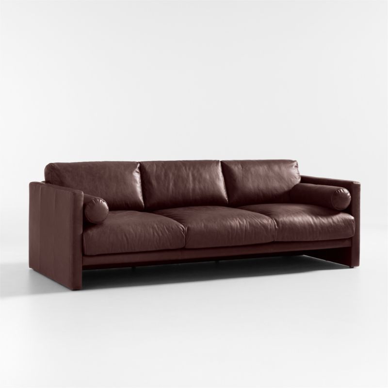 Aviator Leather Sofa 88" - image 8 of 10