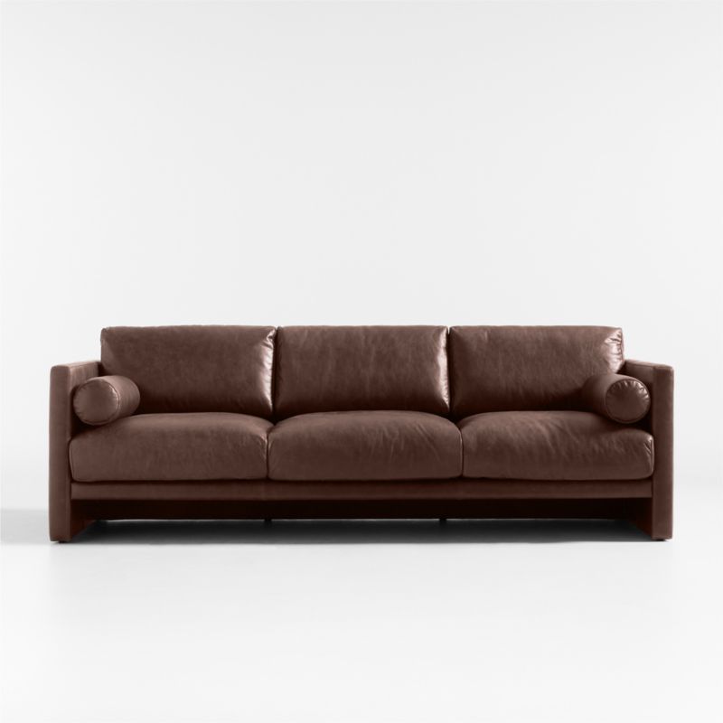 Aviator Leather Sofa 88