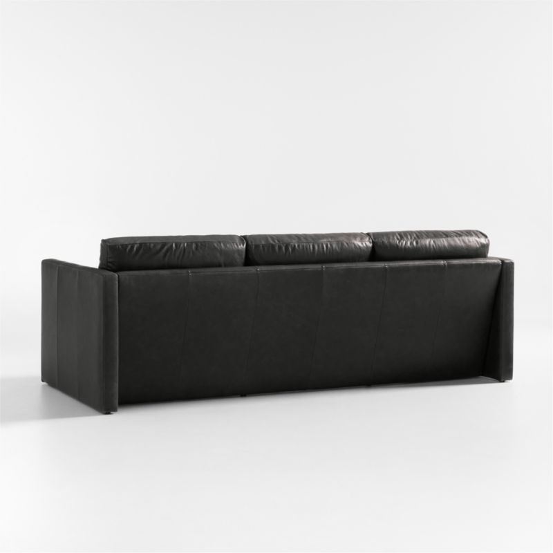 Aviator Leather Sofa 88" - image 9 of 10