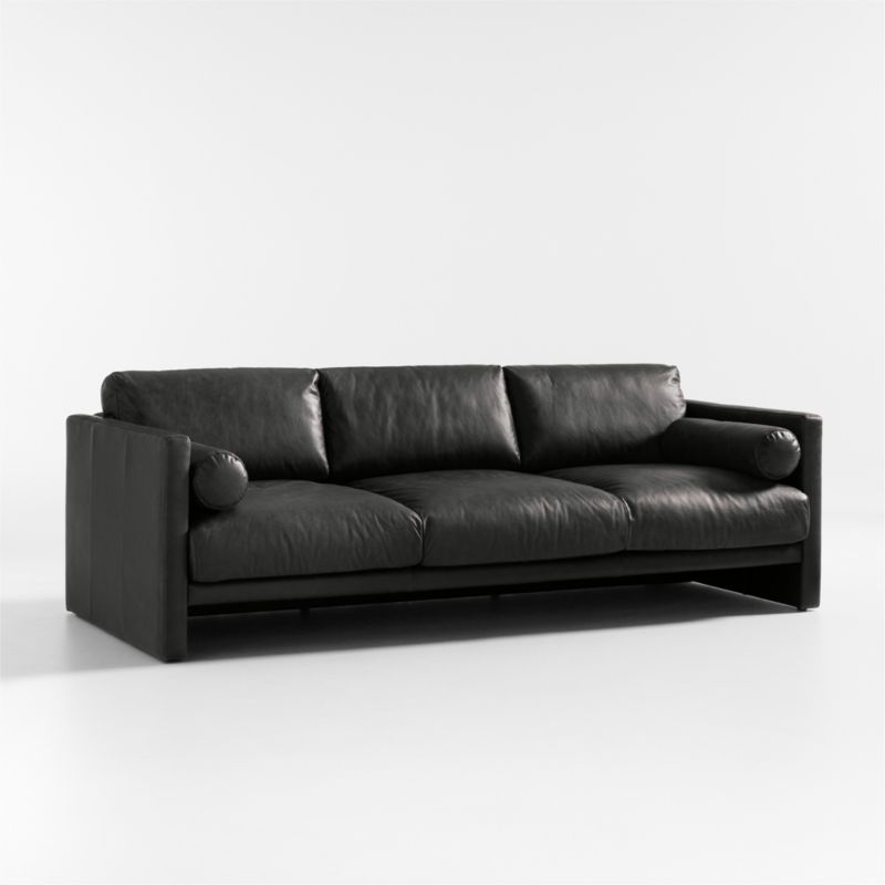 Aviator Leather Sofa 88" - image 8 of 10