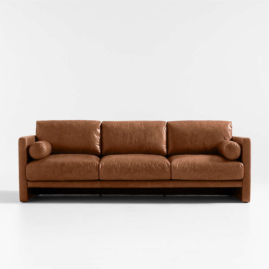 Aviator Leather Sofa 88