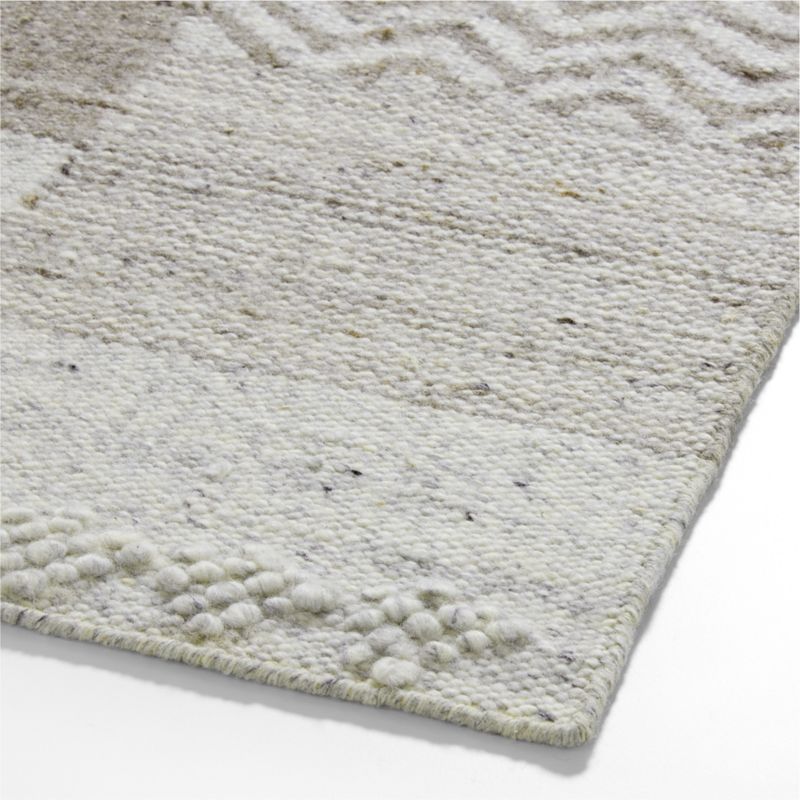 Avignon Wool Flatweave Taupe Area Rug 10'x14' - image 7 of 7