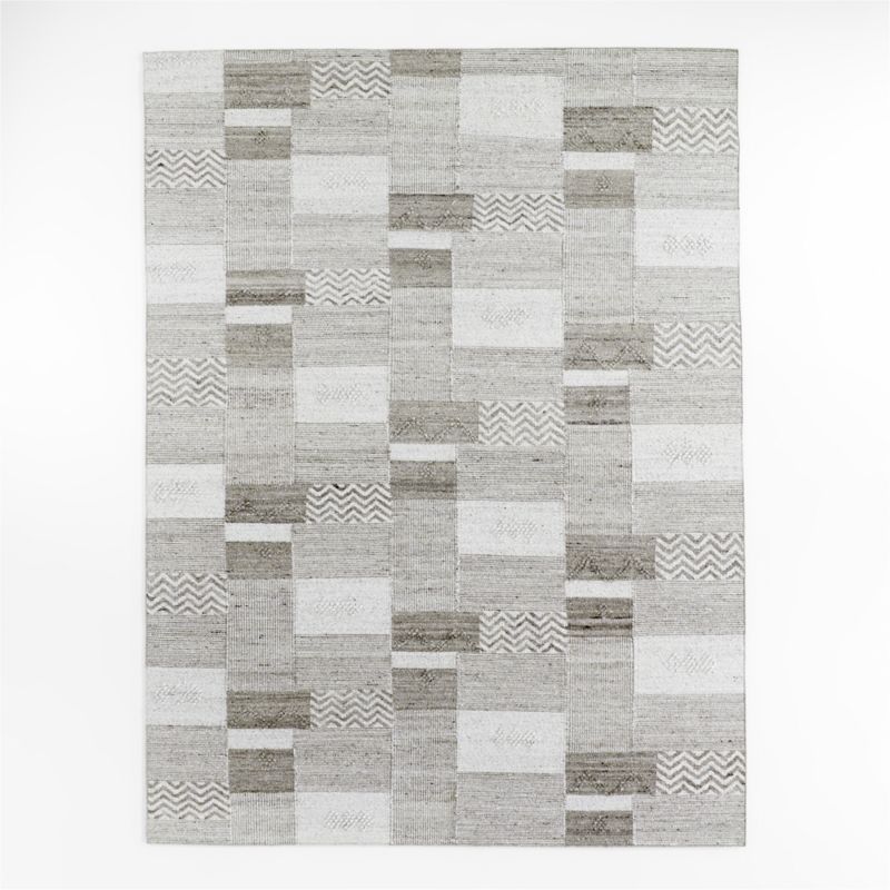 Avignon Wool Flatweave Taupe Area Rug 10'x14' - image 2 of 7