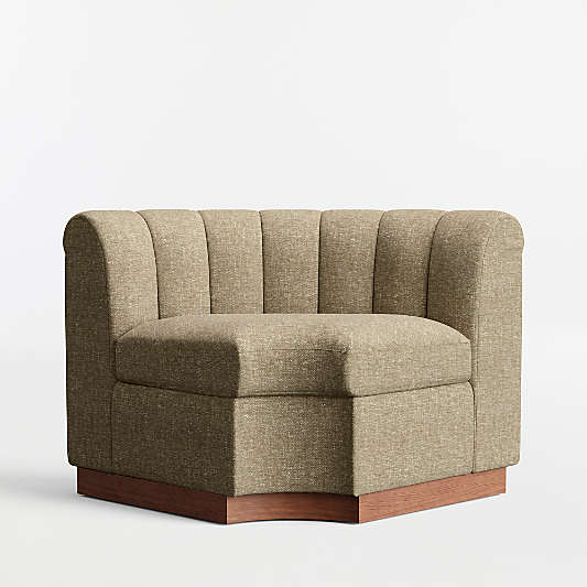 Aveline Basil Upholstered Corner Dining Banquette