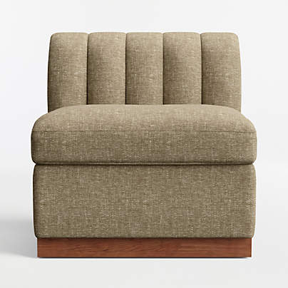 Aveline Basil Upholstered Single-Chair Dining Banquette