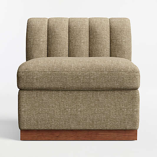 Aveline Basil Upholstered Single-Chair Dining Banquette