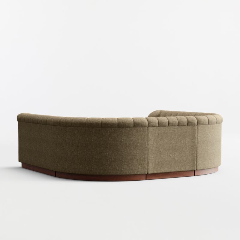 Aveline Basil Upholstered U-Shaped Dining Banquette - image 5 of 8