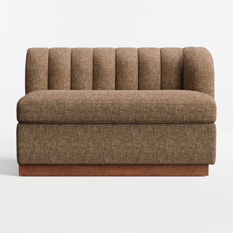 Aveline Ivory Upholstered Right-Arm Dining Banquette - image 2 of 5