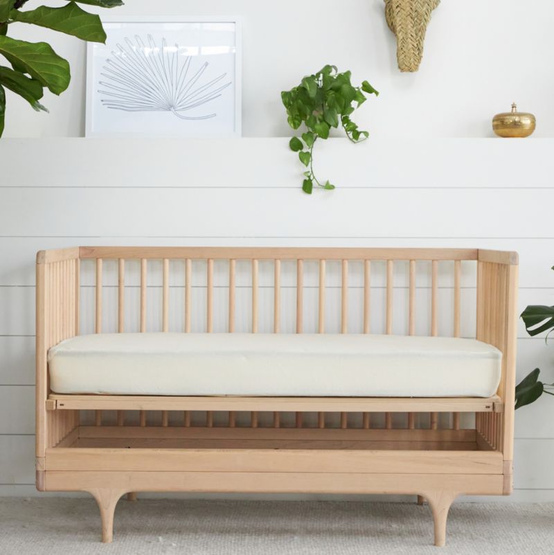Avocado Waterproof Organic Cotton Crib Mattress Protector - image 2 of 4