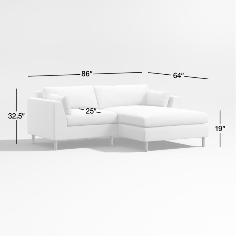 View Avondale 2-Piece Chaise Sectional Sofa - image 3 of 8