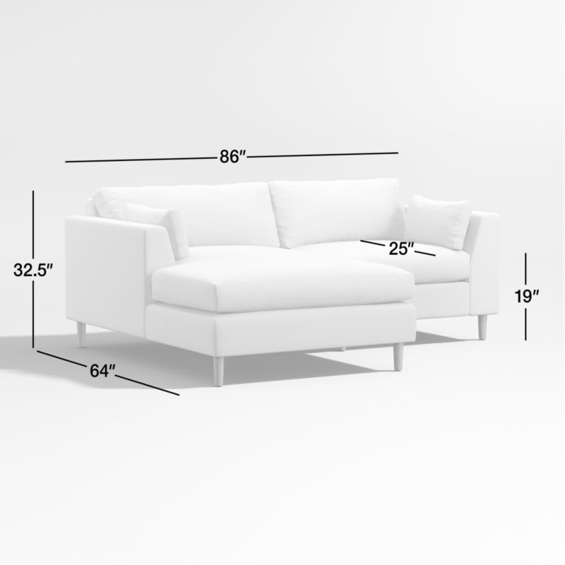 View Avondale 2-Piece Chaise Sectional Sofa - image 3 of 8