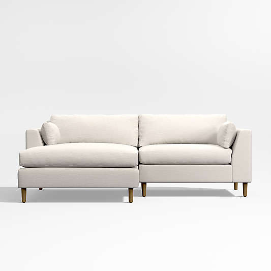 Avondale Wood Leg Sofa & Furniture Collection Crate & Barrel Canada