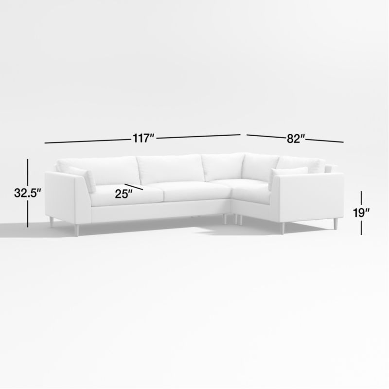 View Avondale 3-Piece L-Shaped Sectional Sofa - image 3 of 8