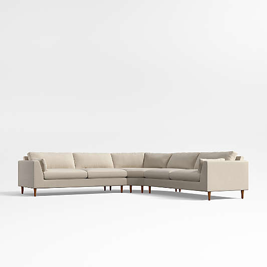 Avondale 3-Piece L-Shaped Wedge Sectional Sofa